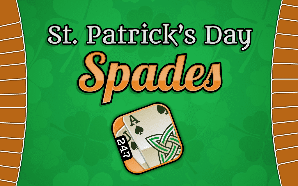 St. Patrick's Day Spades