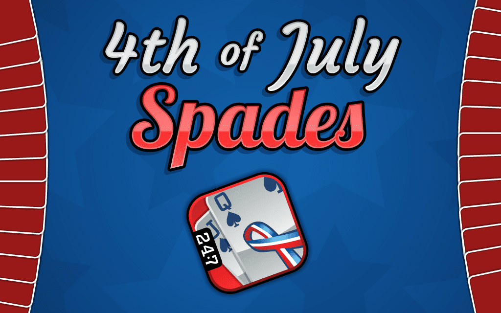 4th of July Spades
