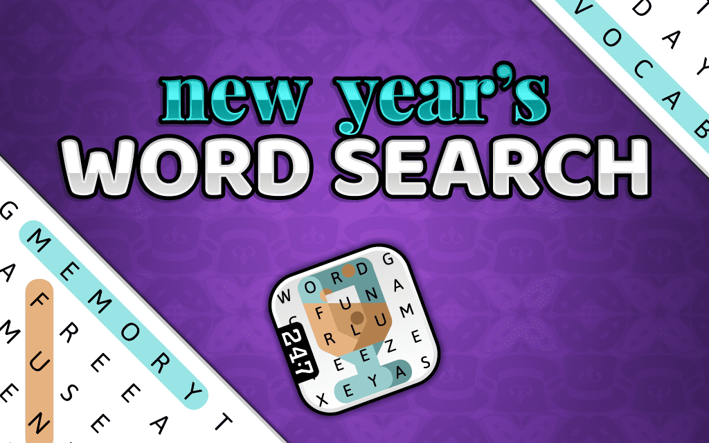 New Year's Word Search